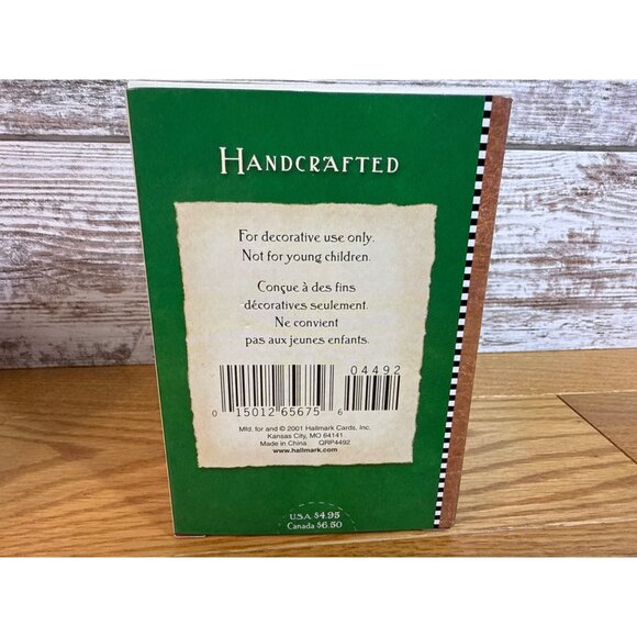 Hallmark Keepsake Ornaments "Not Even A Mouse" & "Tiny Reindeer" Christmas Decor - Picture 7 of 7